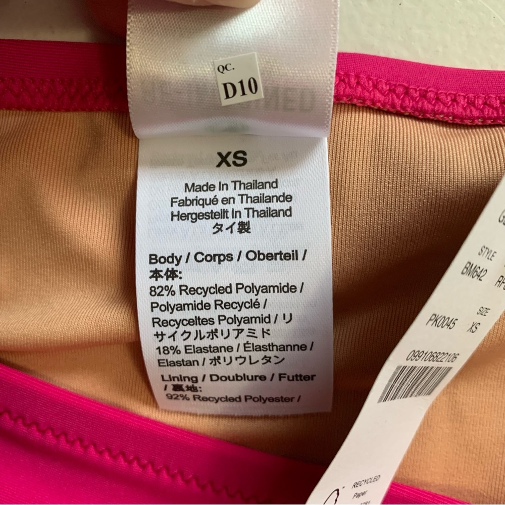 J Crew Pink High-Rise Bikini Bottom Size XS NWT Radiant Fuchsia Swimwear - Picture 10 of 15